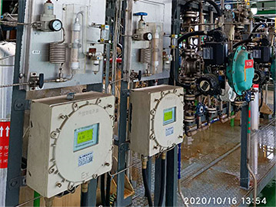 浙江某新材料企业反应釜氧含量在线监测